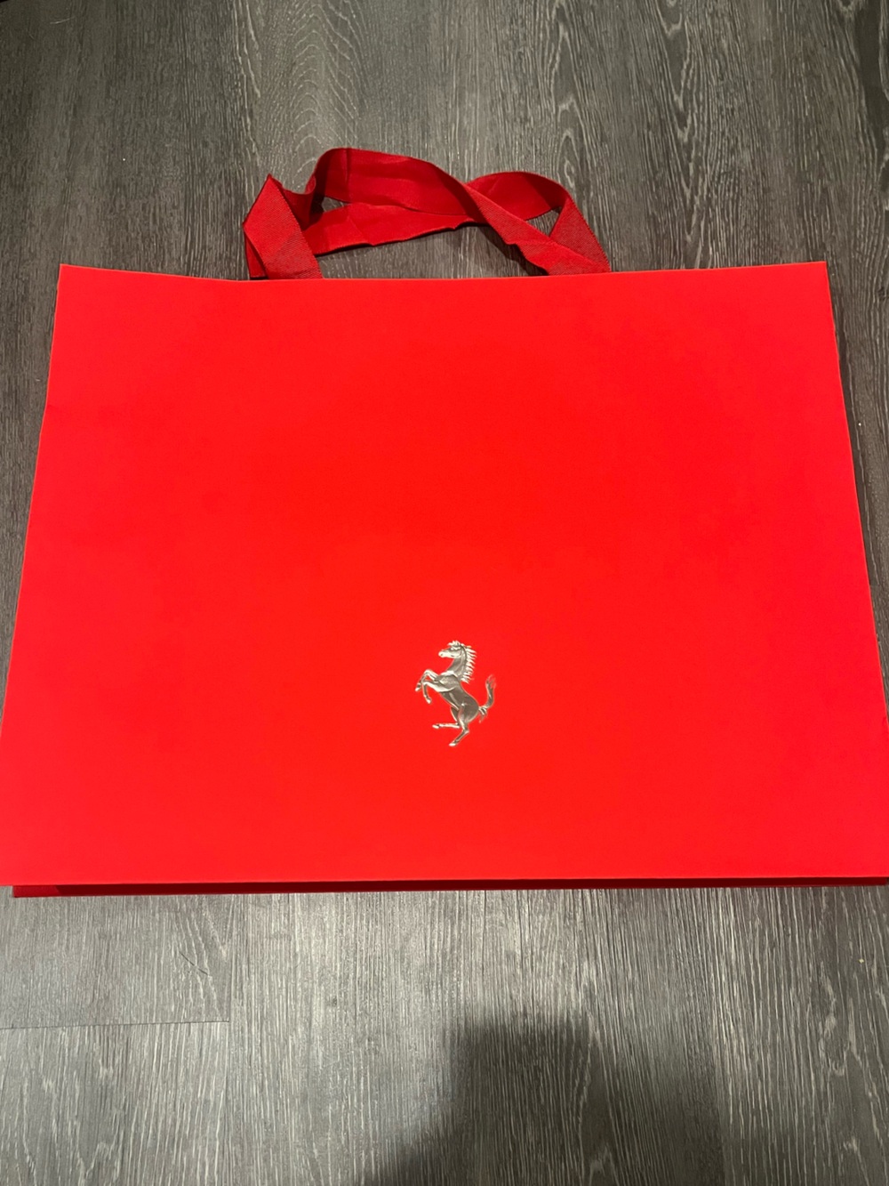 Authentic X-Large Ferrari Gift Bag - Picture 4 of 4